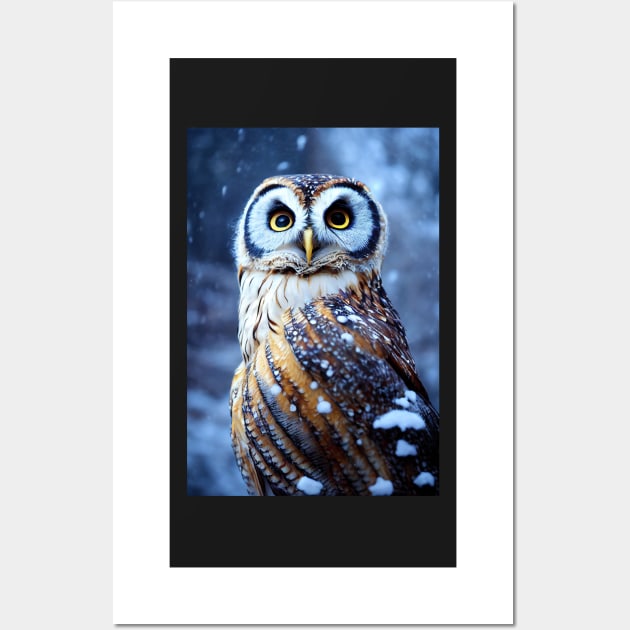 Majestic Owl Wall Art by endage